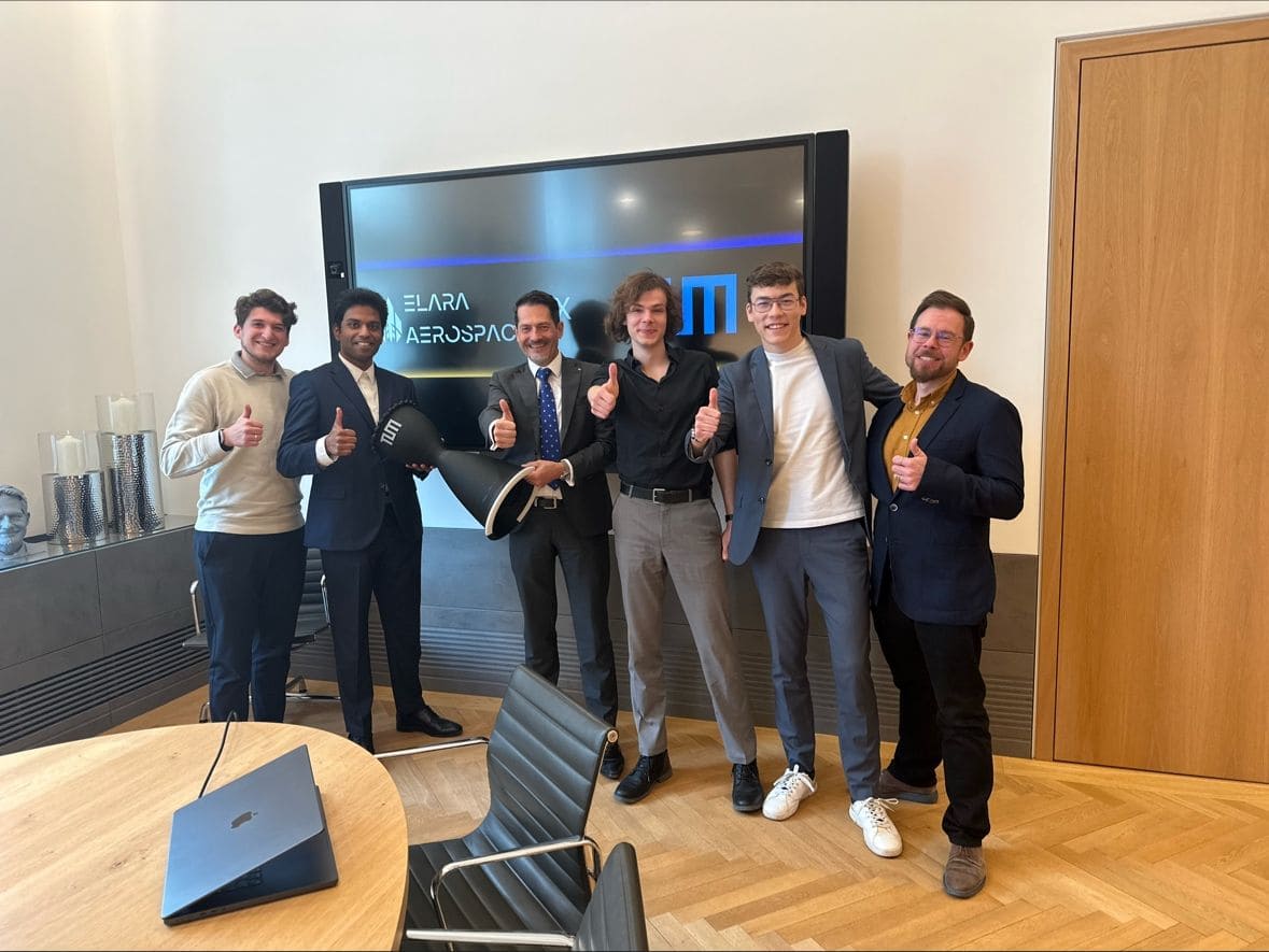 Team meets TUM president