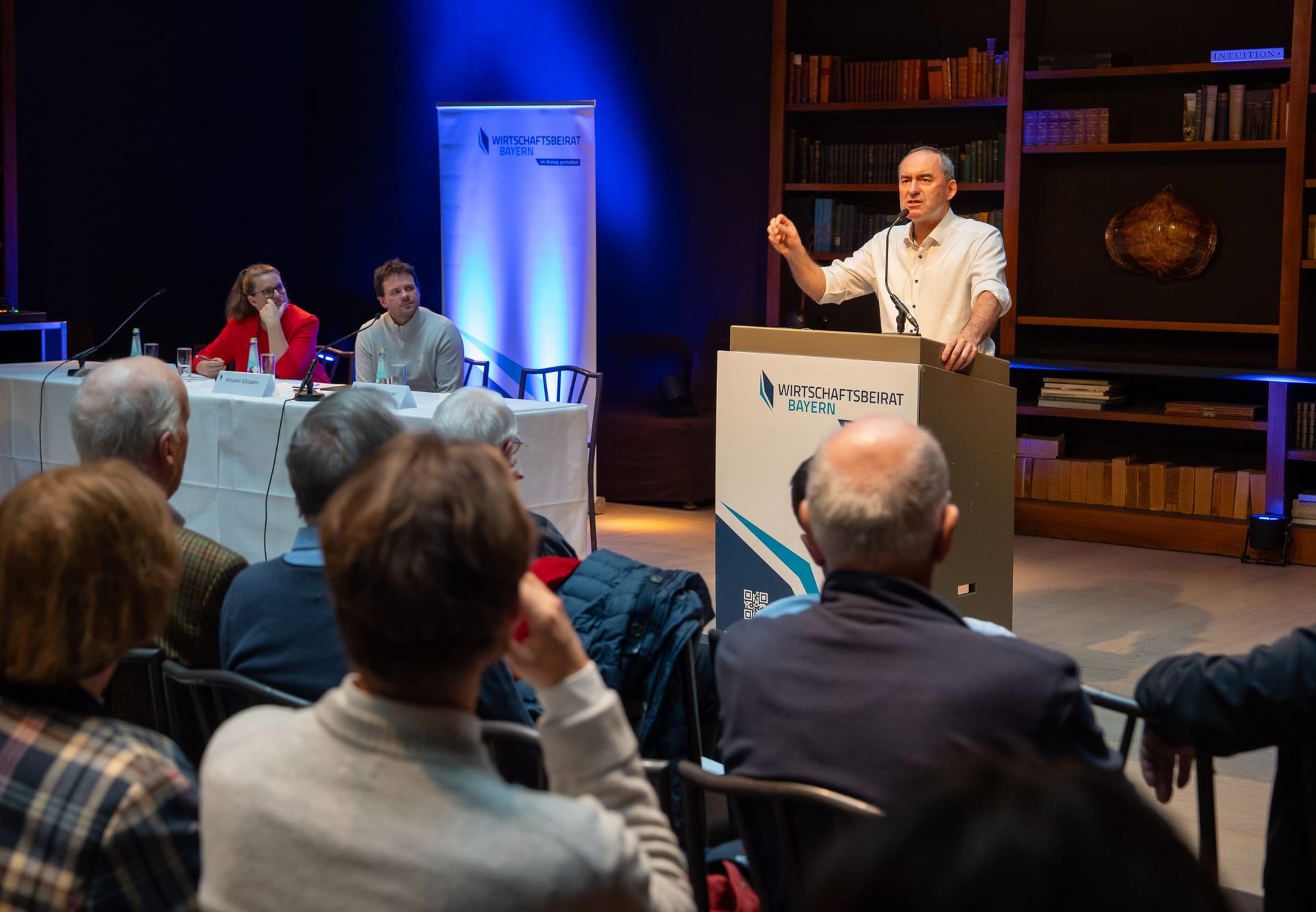 Discussion on Bavaria's economic future at Wirtschaftsbeirat Bayern